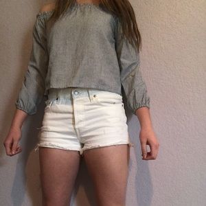 Brandy Melville off the shoulder top.